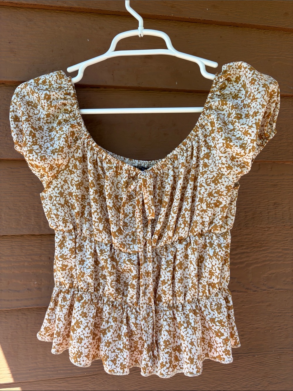 SHEIN floral blouse